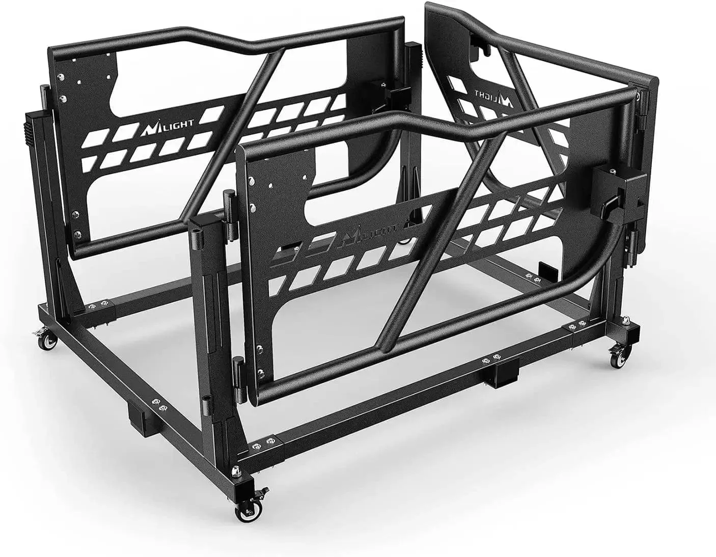 2007-2022 Jeep Wrangler JK JL Gladiator JT Door Storage Rack Movable Cart Holder