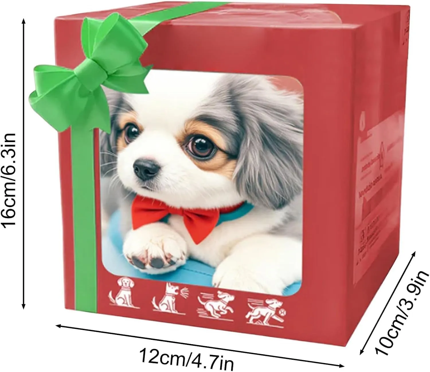 AI Robot Dog, Smart Realistic Robot Puppy, Robotic Dog That Acts Like a Real Dog, Smart Robotic Puppy - Walking, Barking, Tail Wagging (Set F)