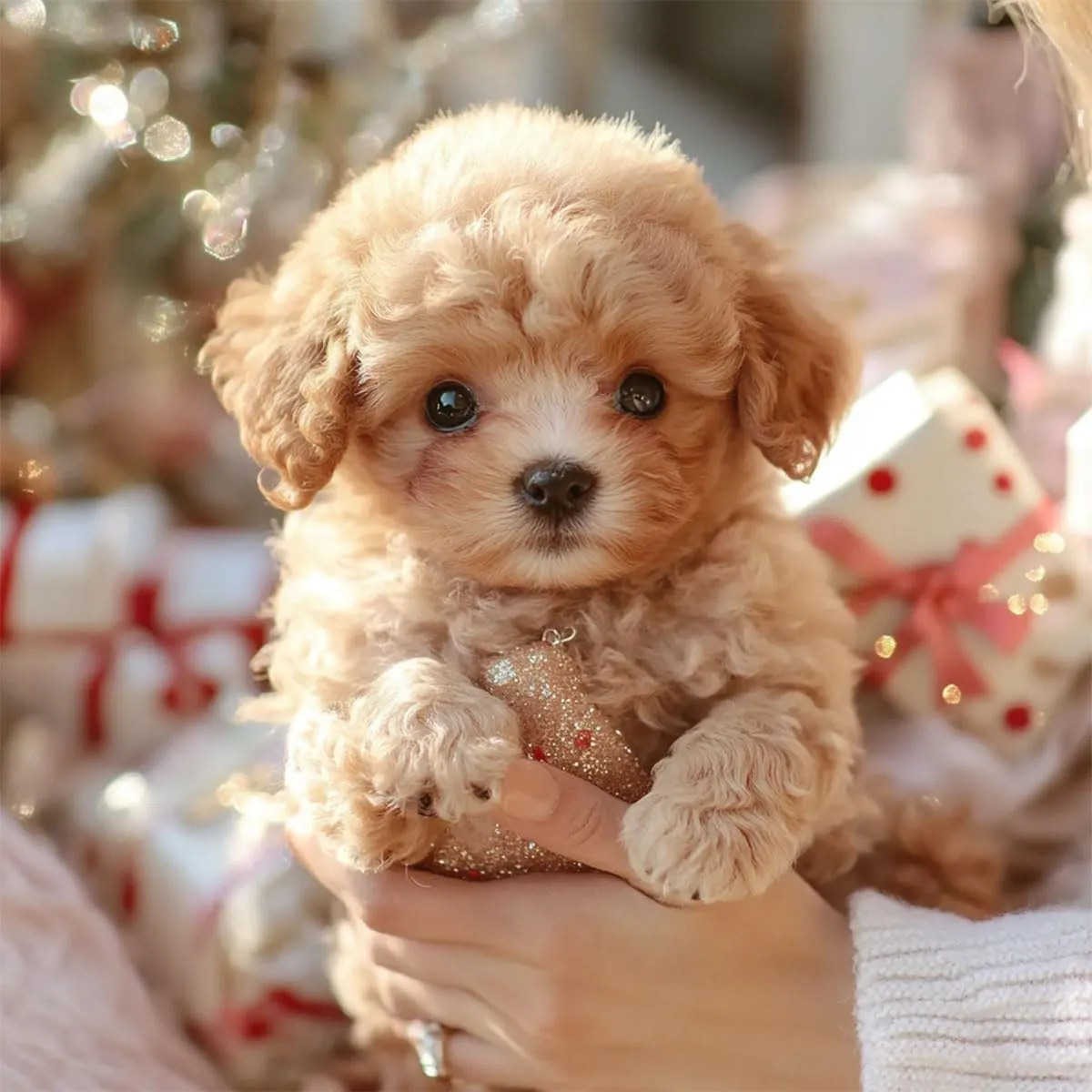 AI Robot Dog, Smart Realistic Robot Puppy, Robotic Dog That Acts Like a Real Dog, Smart Robotic Puppy - Walking, Barking, Tail Wagging (Set F)