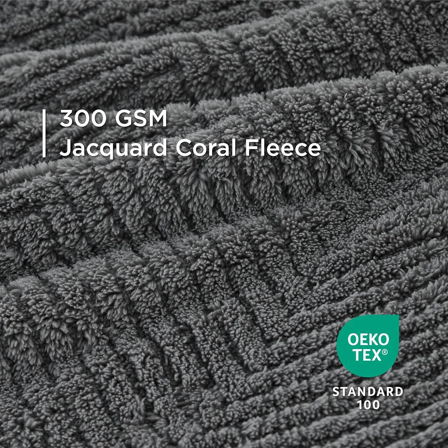 Bedsure Dog Blanket for Small Dogs Washable - Fluffy Fuzzy Puppy Cat Blanket with Premium 300GSM Coral Fleece Soft for Pet Kitten Doggy, Grey, 25x35IN