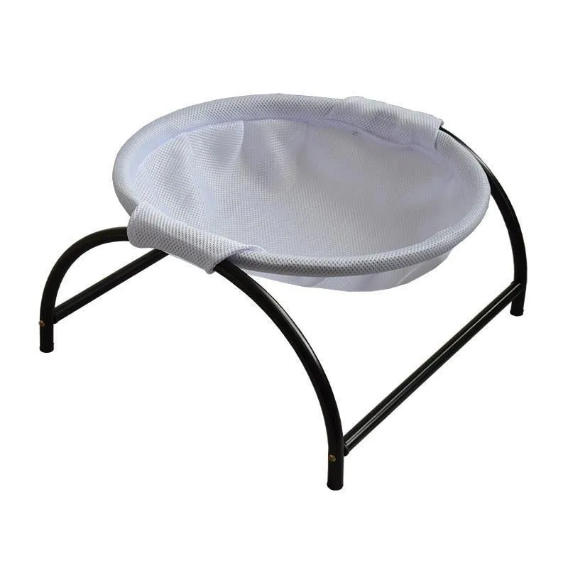 Best Standing Iron Frame Breathable Cat And Dog Hammock Overhead Net Bed