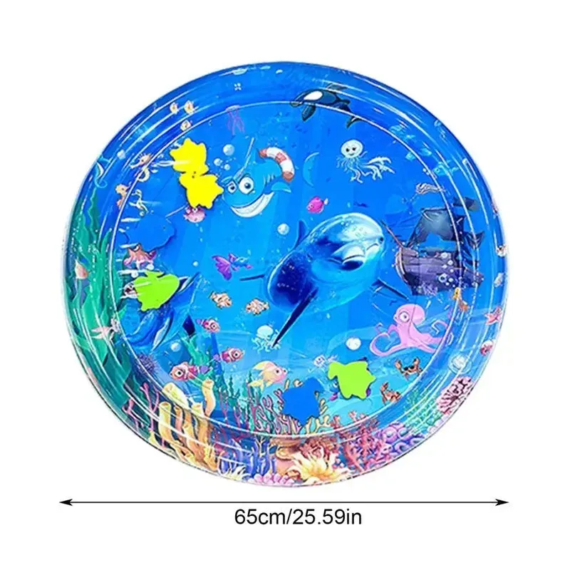 Cat Sensory Water Play Mat - Cooling and Interactive Pet Toy