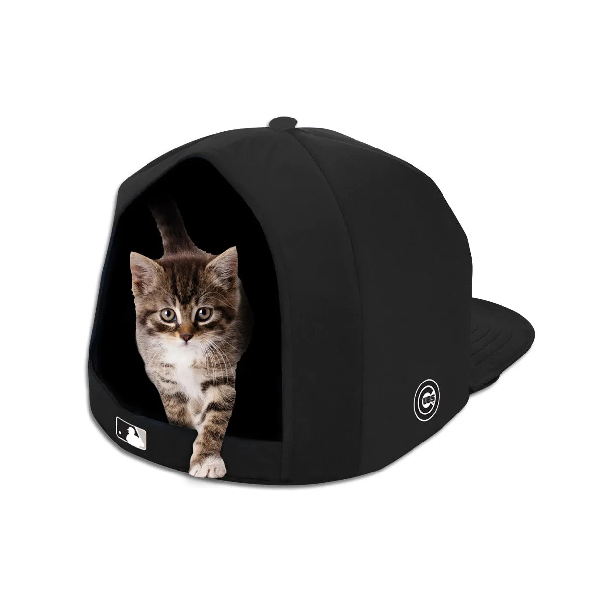 CHICAGO CUBS NOIR NAP CAP PLUSH DOG BED