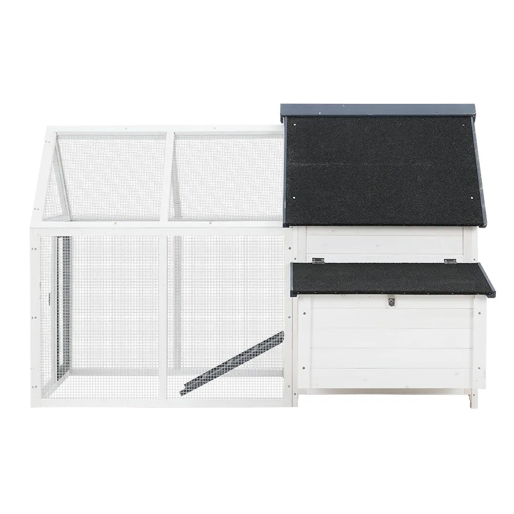 Chicken Coop Rabbit Hutch Large House Run Cage XL Pet Hutch Bunny Wooden