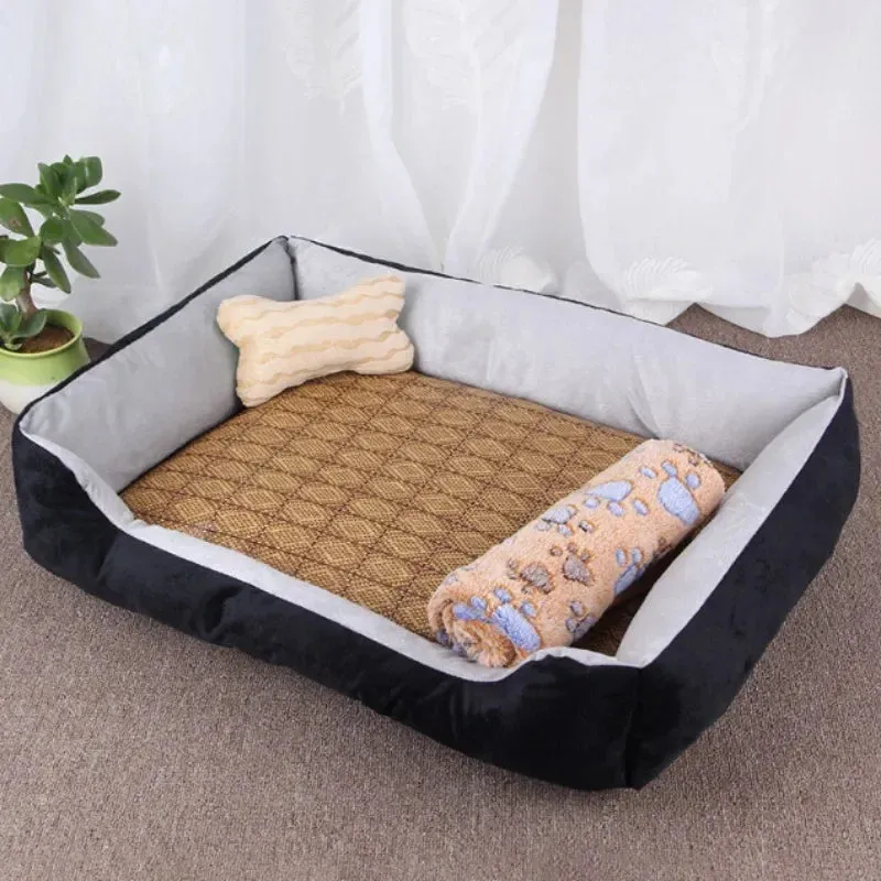 Cozy Corduroy Dog Nest – Ultimate Pet Comfort