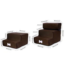 Dog 2/3 Layers Bed Stairs Mesh Foldable