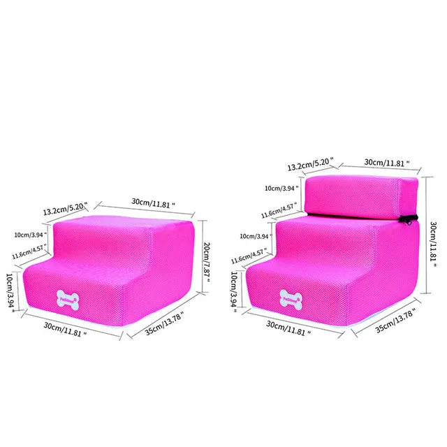 Dog 2/3 Layers Bed Stairs Mesh Foldable