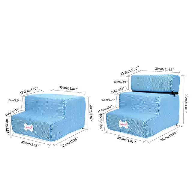 Dog 2/3 Layers Bed Stairs Mesh Foldable