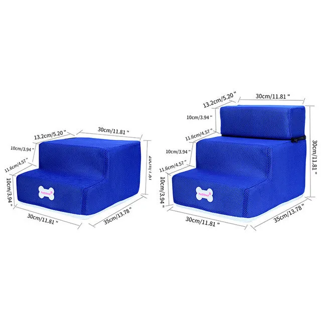 Dog 2/3 Layers Bed Stairs Mesh Foldable