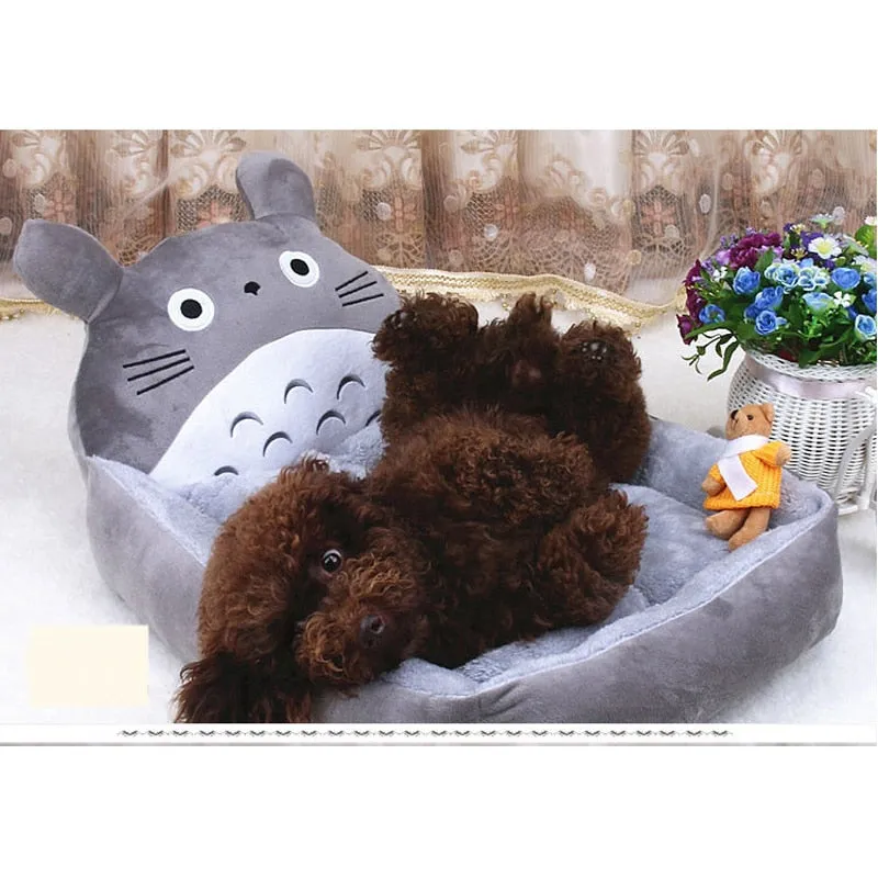 Dog bed Removable And Washable Teddy Cartoon Nest