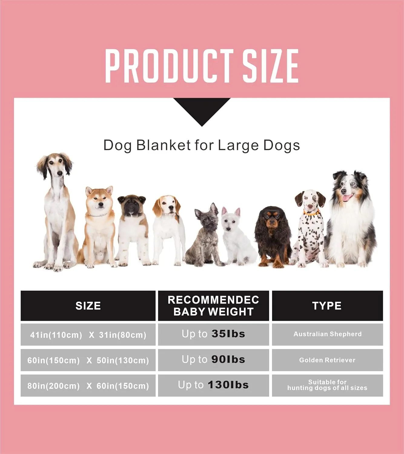 Dog Blankets for Large Dogs, 2024 New Upgraded 1 Pack 3 Puppy Blankets, Super Soft Fluffy Premium Fleece Pet Blanket Flannel Throw for Small Cat Dog Paw Blanket, Grey Pink, 41x31 inch