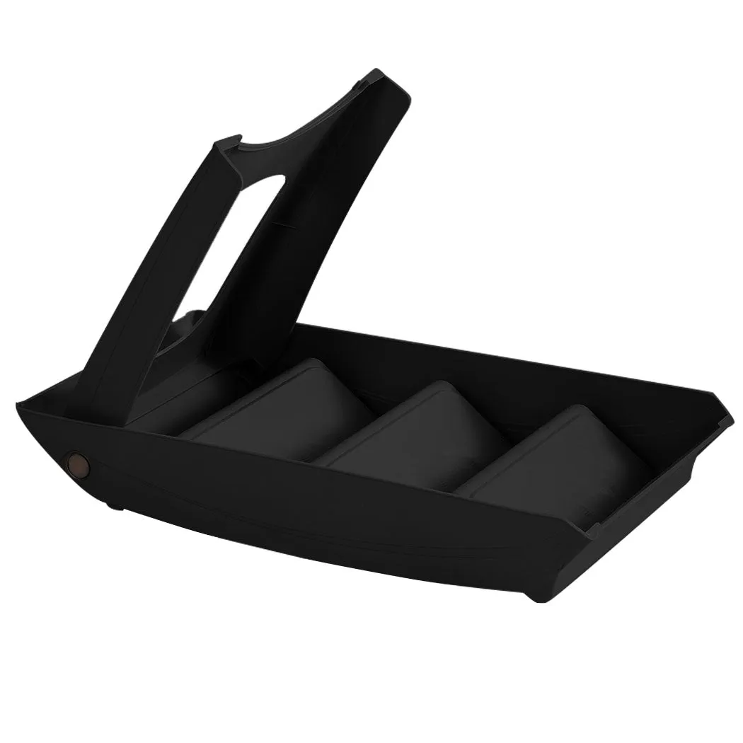 Foldable & Washable Pet Stairs Ramp - Black