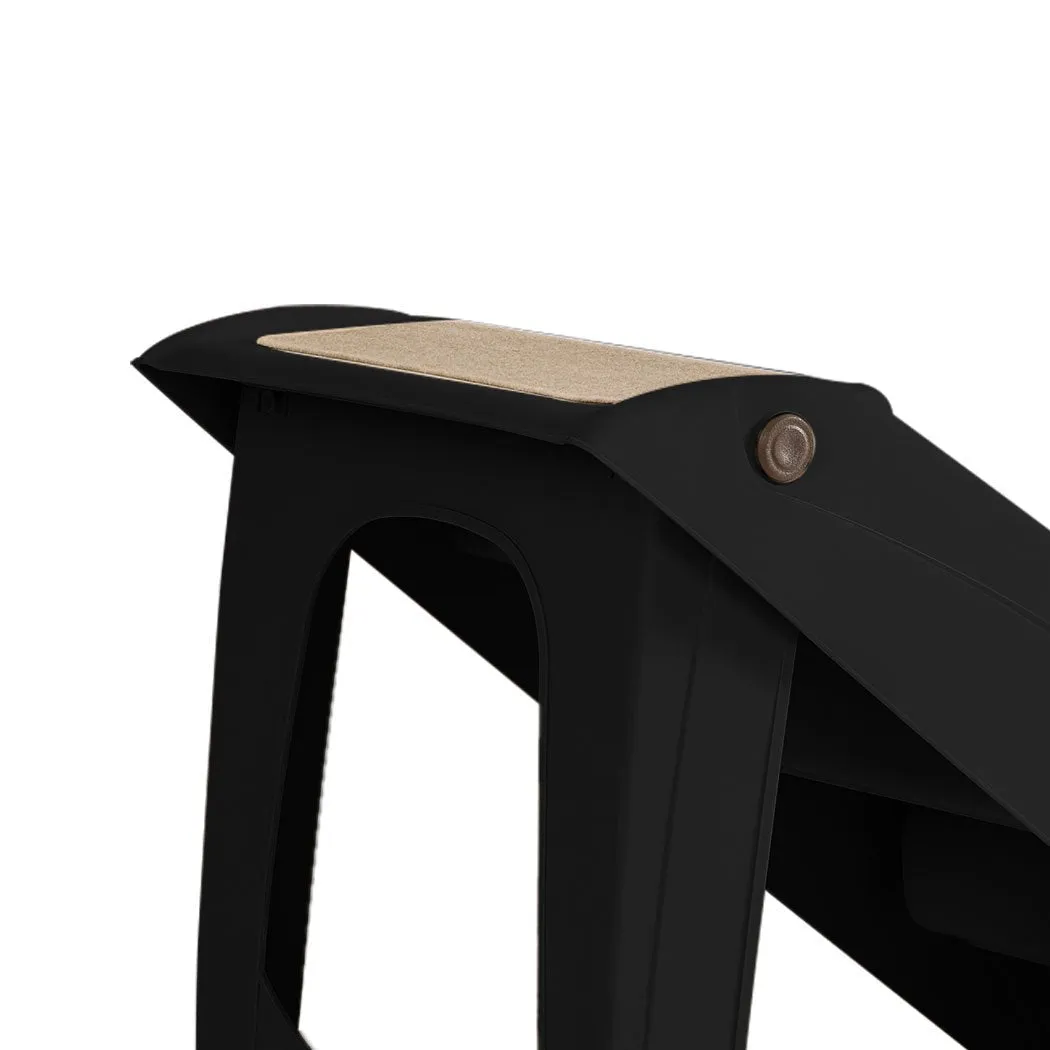 Foldable & Washable Pet Stairs Ramp - Black