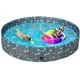 Intera Foldable Dog Swimming Pool - Portable Collapsible PVC Pet Bathing Tub for Large Dogs Cats