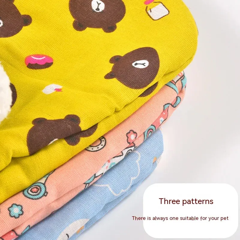 Lamb Plush Thickened Pocket - New Winter Linen Sleeping Bag Cat Nest - Cartoon Cat Sleeping Bag - Limited Winter Cat Nest