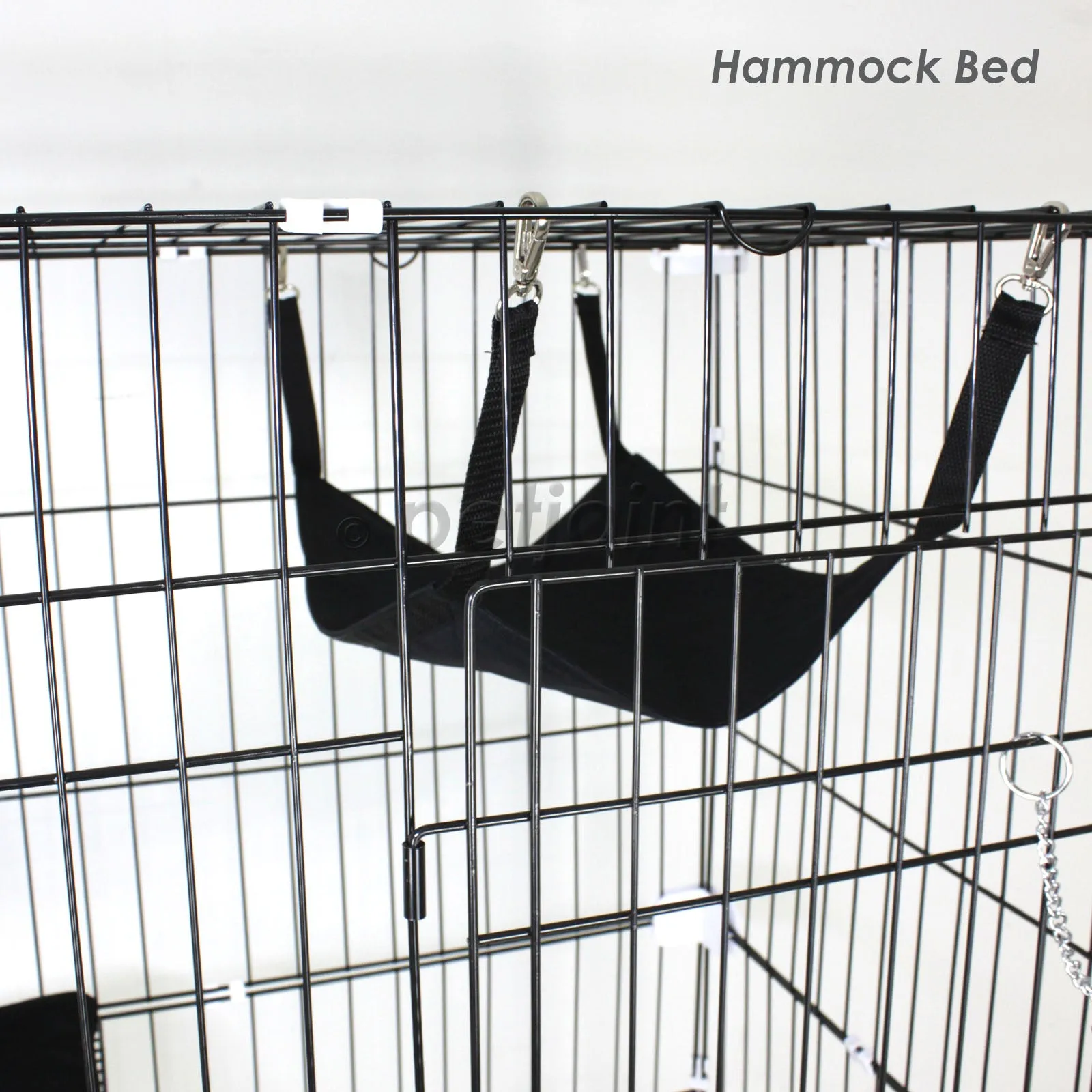 Large Multi Tier Cat Crate Portable Pet Wire Cage Enclosure