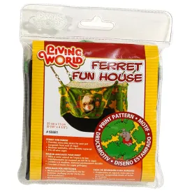 Living World Ferret Fun House 25cm