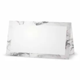 Marble Place Cards - Tent Style