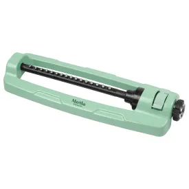 Martha Stewart MTS-IDSPR-MGN Metal Base Oscillating Sprinkler (Mint)
