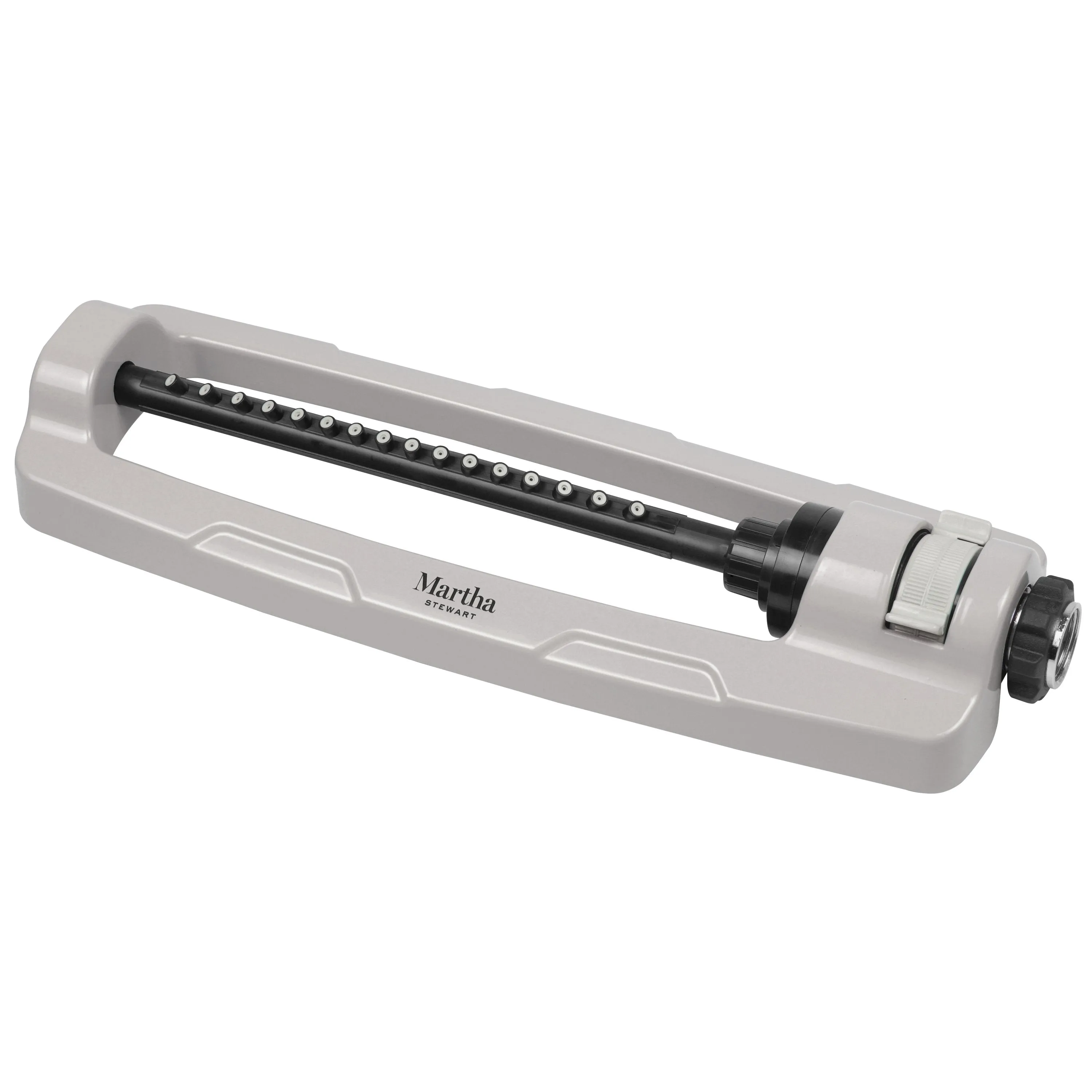 Martha Stewart MTS-IDSPR-MPL Metal Base Oscillating Sprinkler (Slate)