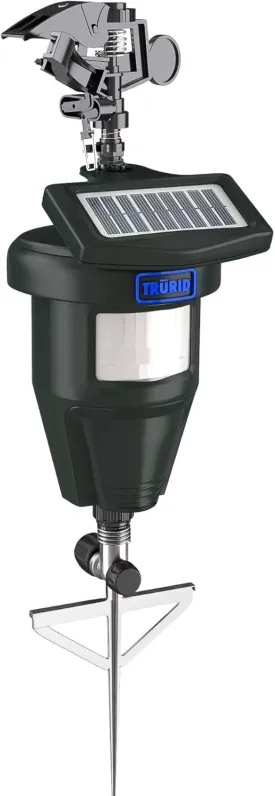 Motion-Activated Lawn Watering System  Automatic Sprinkler with Built-in Animal Repellent  Waters Your Garden and Keeps Pests Away TR-803