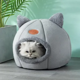 New Deep Sleep Comfort In Winter Cat Bed Iittle Mat Basket Small Dog House Products Pets Tent Cozy Cave Nest Indoor Cama Gato