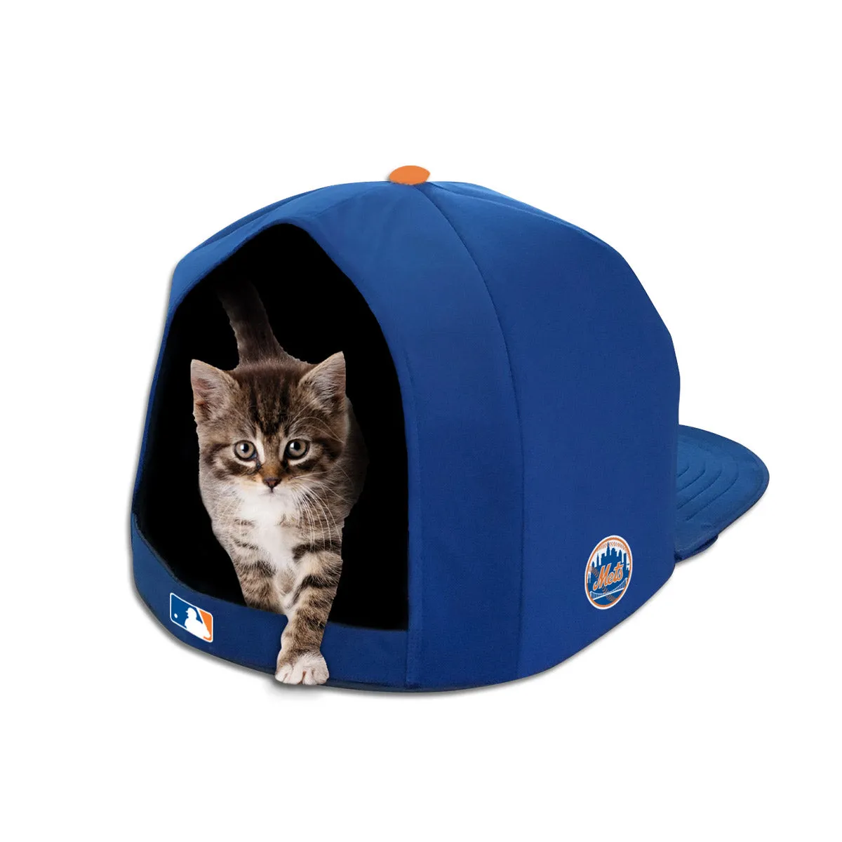 NEW YORK METS NAP CAP PLUSH DOG BED