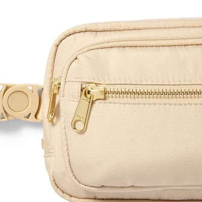 Open Box - Dog Walker Belt Bag/Crossbody - Neutral - The Cuddle Collab
