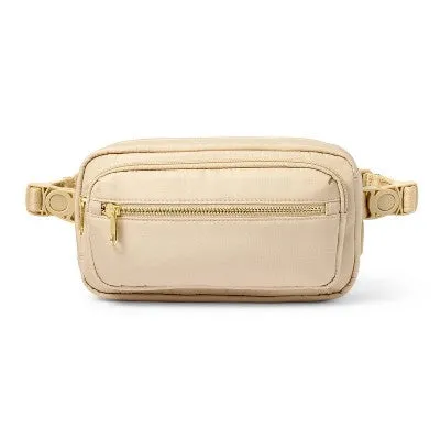 Open Box - Dog Walker Belt Bag/Crossbody - Neutral - The Cuddle Collab