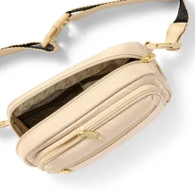 Open Box - Dog Walker Belt Bag/Crossbody - Neutral - The Cuddle Collab