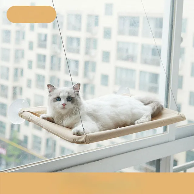 Pat and Pet Emporium | Pet Beds | Suction Cup Cat Hammock