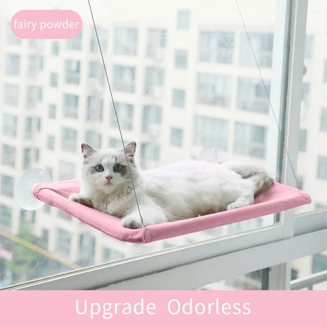 Pat and Pet Emporium | Pet Beds | Suction Cup Cat Hammock