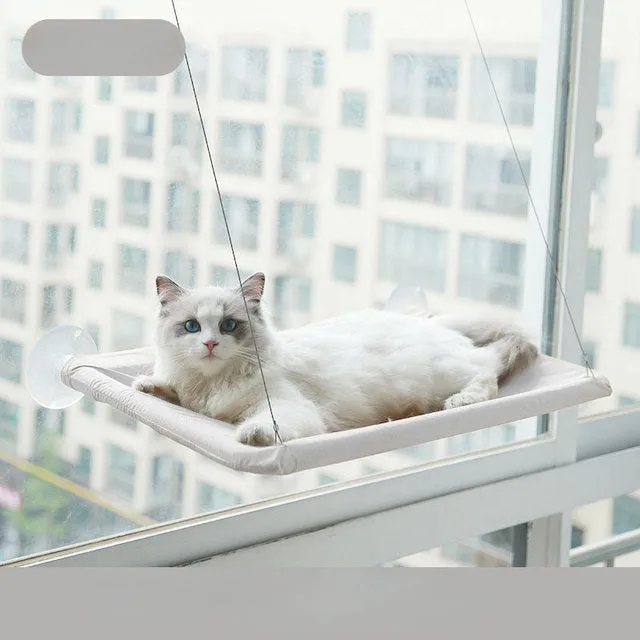 Pat and Pet Emporium | Pet Beds | Suction Cup Cat Hammock