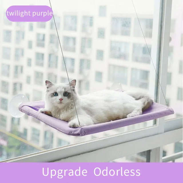 Pat and Pet Emporium | Pet Beds | Suction Cup Cat Hammock