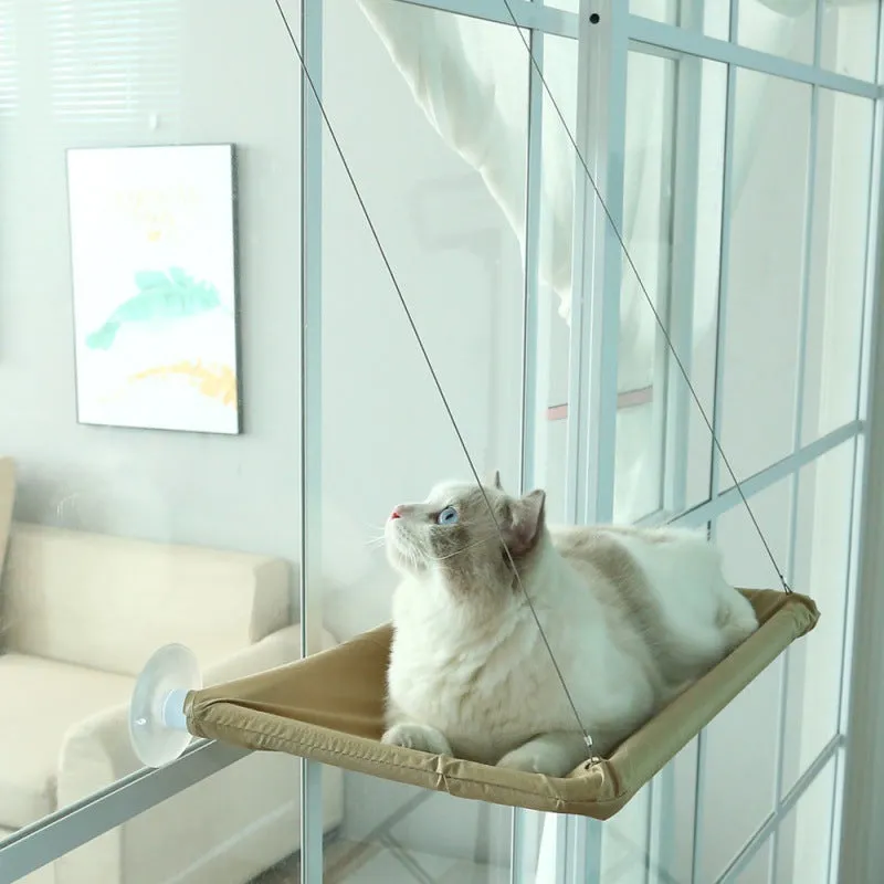 Pat and Pet Emporium | Pet Beds | Suction Cup Cat Hammock