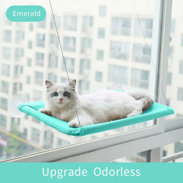 Pat and Pet Emporium | Pet Beds | Suction Cup Cat Hammock