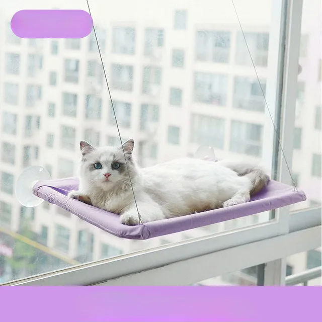 Pat and Pet Emporium | Pet Beds | Suction Cup Cat Hammock