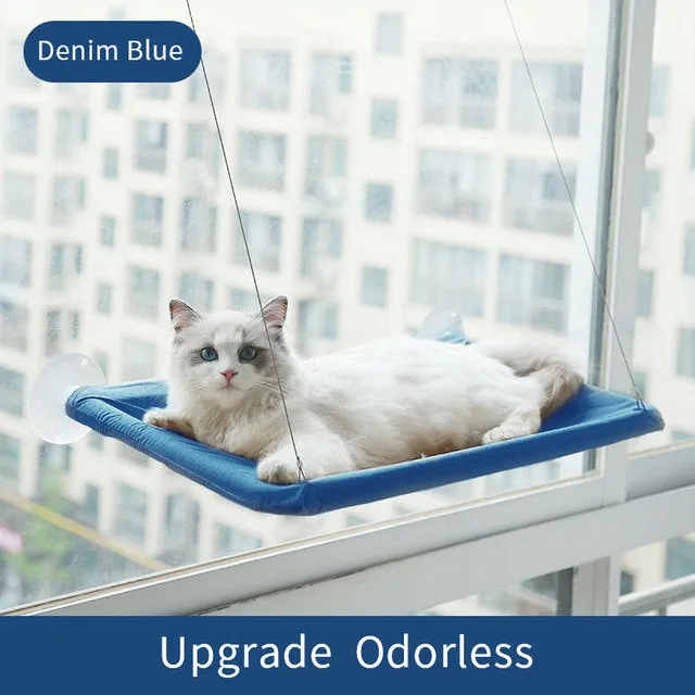 Pat and Pet Emporium | Pet Beds | Suction Cup Cat Hammock