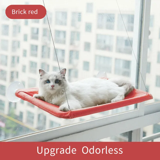 Pat and Pet Emporium | Pet Beds | Suction Cup Cat Hammock