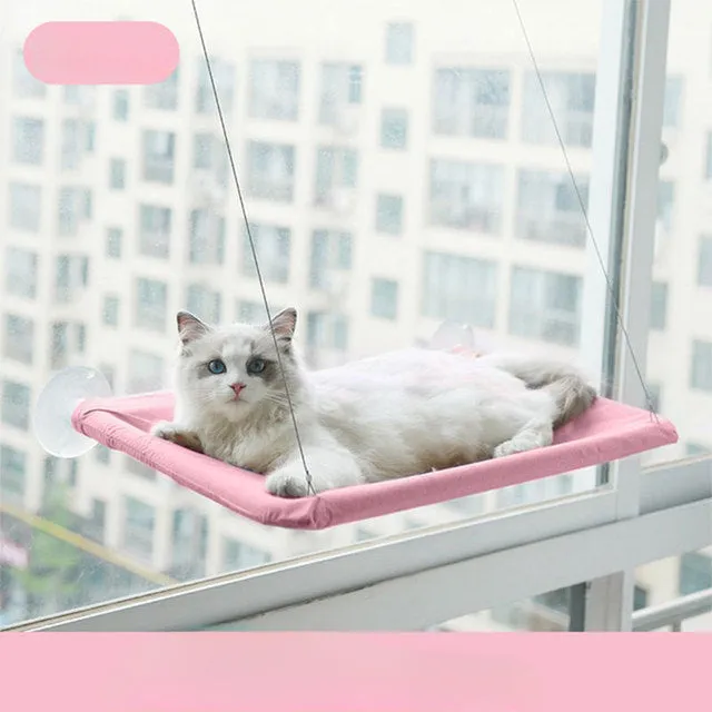 Pat and Pet Emporium | Pet Beds | Suction Cup Cat Hammock