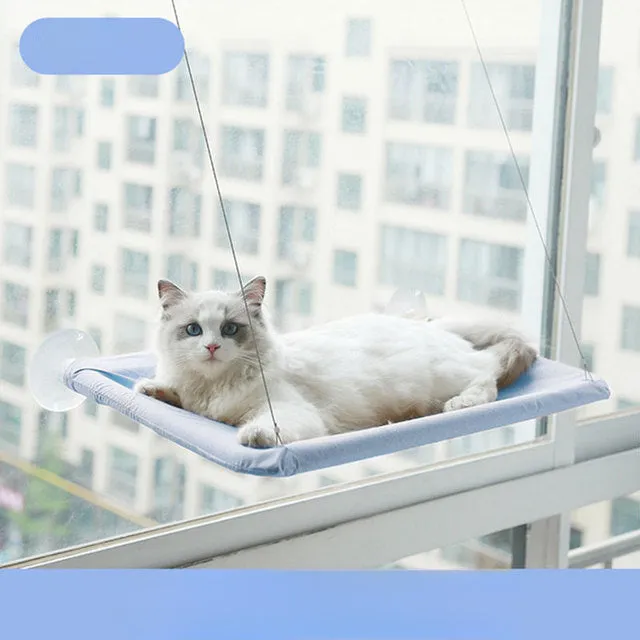 Pat and Pet Emporium | Pet Beds | Suction Cup Cat Hammock