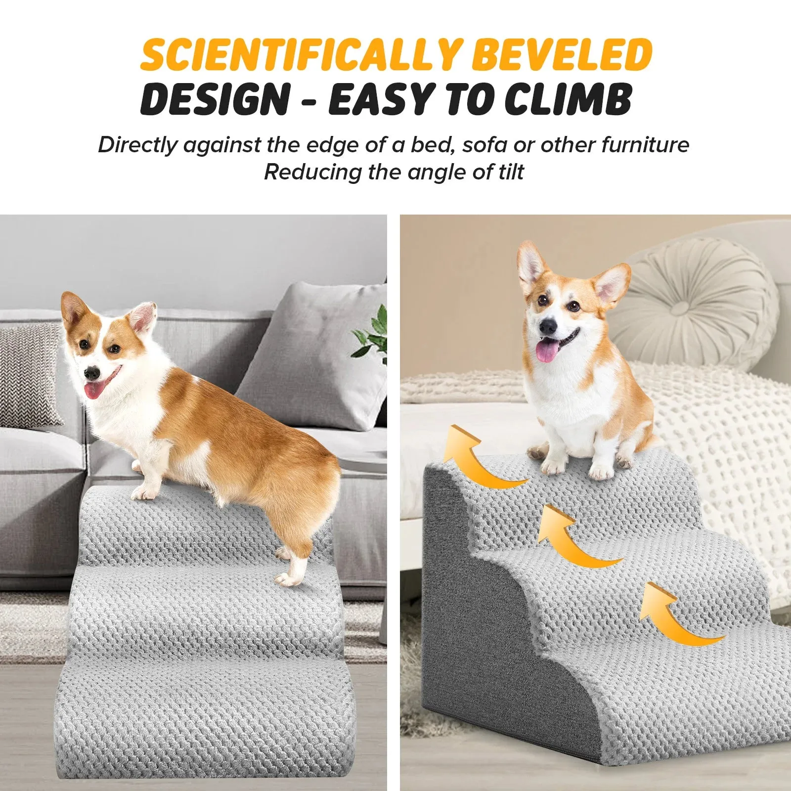 Pat and Pet Emporium | Pet Home Products | Pet Stairs 3 Steps