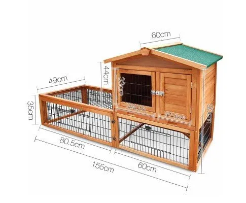Pet 155cm Tall Wooden Pet Coop
