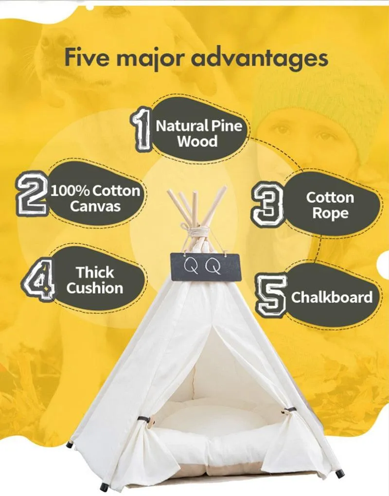 Pet Teepee Tent