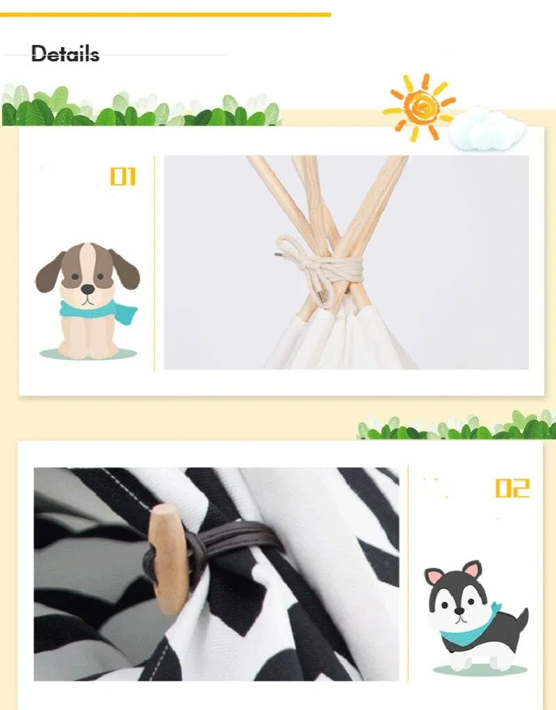 Pet Teepee Tent