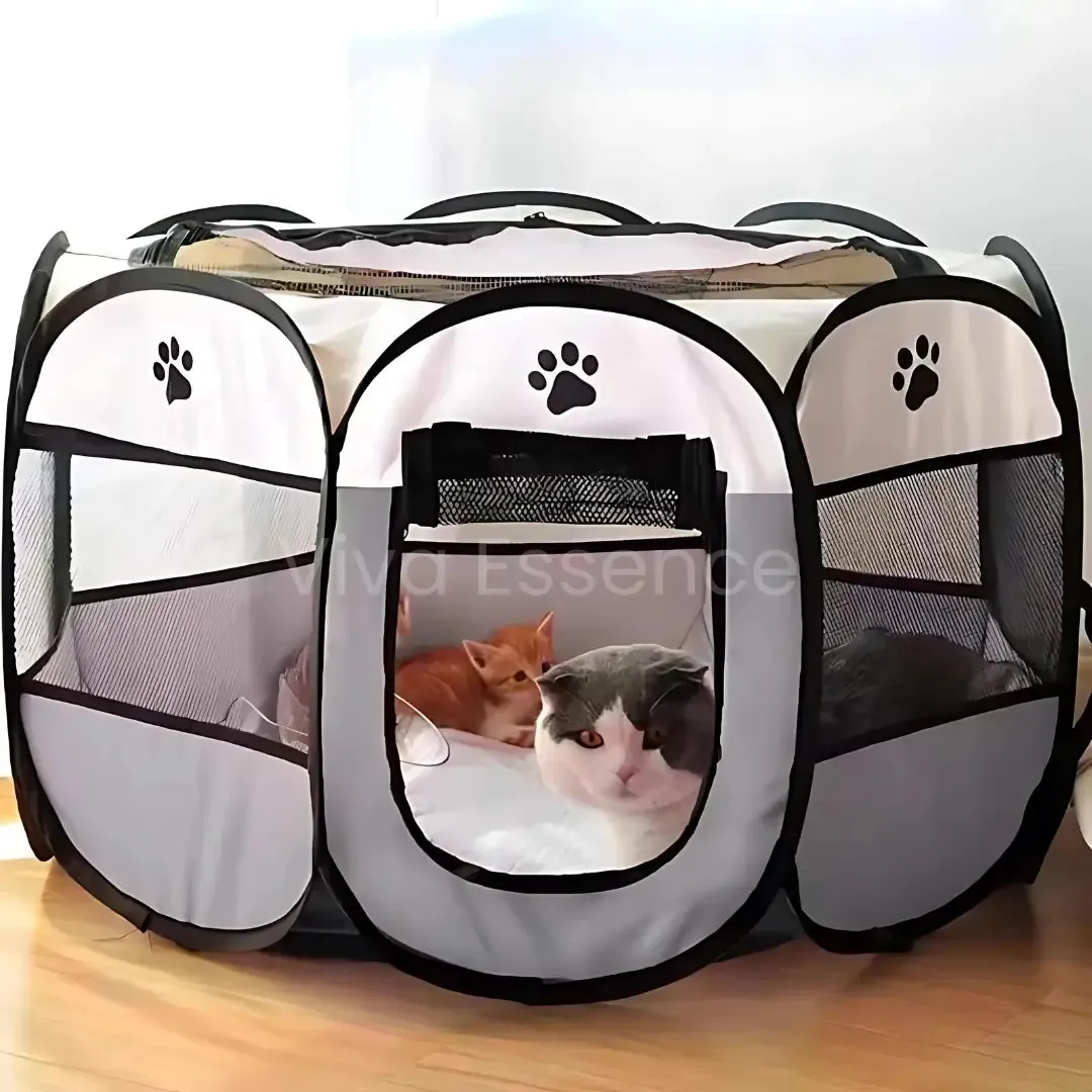 Portable Pet Play Tent - Indoor/Outdoor Pet Tent & Shelter