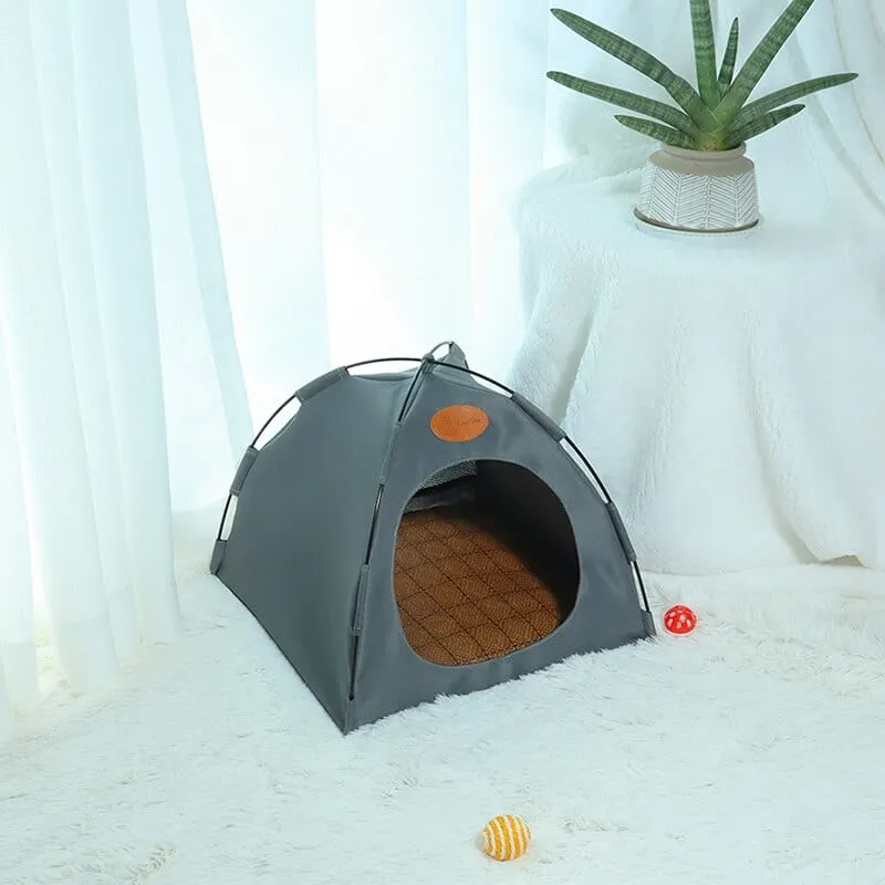 Purrfect Canvas Waterproof Cat Tent