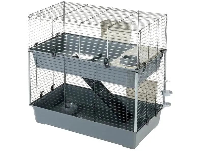 Rabbit 100 Double Black Cage