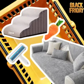Simple Striped Chenille Anti-scratch Couch Cover Home Bundle 4pcs