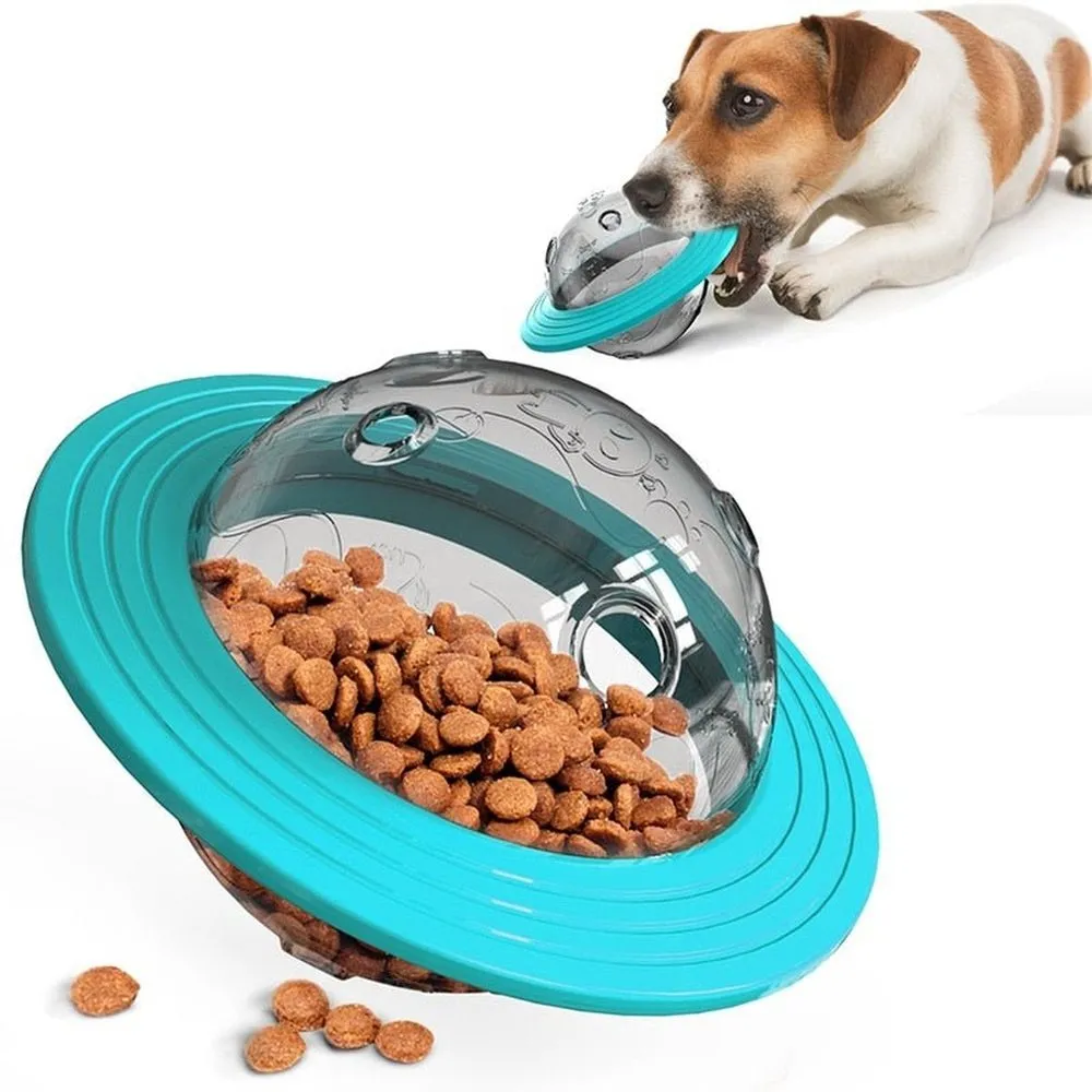 Slowly Leaking Food Dispensing Toy For Cats And Dogs
